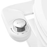 LEIVI Ultra-Slim Bidet Attachment for Toilet, Bidets for Existing Toilets with Dual Nozzle, Hygienic Toilet Bidet, Fresh Cold Water Sprayer, Adjustable Water Pressure