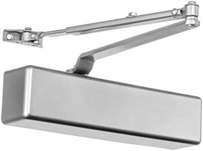 Dynasty Door Closer Heavy Duty Hydraulic Adjustable Size 1 - 6 Spring Door Closer, Meets ADA 8500 Series Sprayed Aluminum