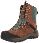 KEEN Women's Revel 4 High Polar Insulated Waterproof Snow Boots, KEEN Maple/Dark Forest, 8.5