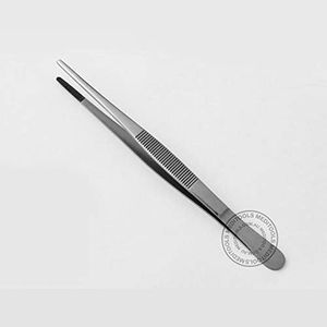 Forceps 16cm, Serrated, Thumb, Cotton Forceps, Premium