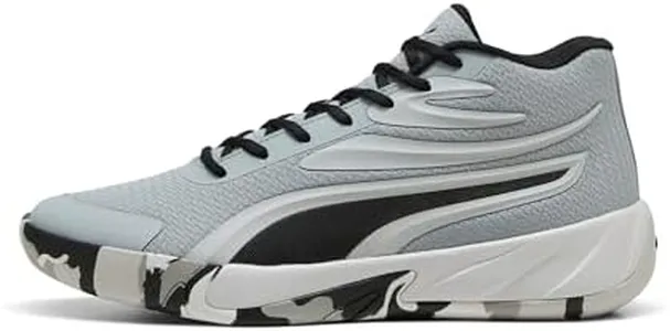 PUMA Men's Court PRO Basketball Shoe Sneaker, Cool Mid Gray Black, 12