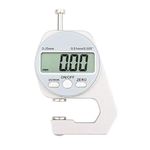 Corceptive Digital Thickness Gauge 0–20mm, 0.01mm Accuracy, LCD Display, Inch/mm Conversion, Precision Thickness Measuring Tool for Paper, Plastic, Metal, Leather & Sheet Materials (Guage-20mm)