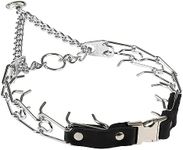 Herm Sprenger Prong Collar for Dogs Training – Quick Release Buckle & Swivel Ring for Easy Use – Made of Durable Steel Chrome Plated in Germany– 3.0mm Prongs for Large Dogs with 20-26" Neck