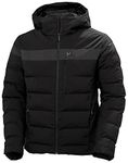 Helly-Hansen Mens Bossanova Puffy Ski Jacket, 990 Black, X-Large