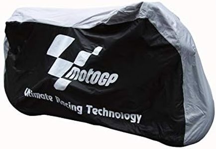 MOTOGP Dust Cover Black & Grey Large Fits bikes between 750 -1000CC