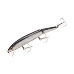 Rebel Jointed Minnow Fishing Lure - Silver/Black - 5 1/2 in