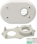 SP20285 Horizontal Vent Termination Kit for Tankless Gas Water Heater,With Screws (2 inch),High Efficiency Furnace,Suitable For Outside Wall