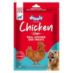 Drools Real Chicken Chips, Dog Treats, 70gm | Rich in Protein, No Artificial Preservatives | Best for Training & Bonding | for Puppy & Adult | Formulated in USA | Premium Treats |