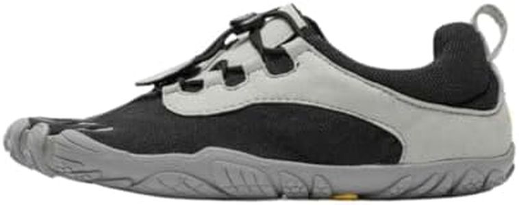 Vibram Women's FiveFingers V-Run Retro, Black/Grey, 39 EU / 8-8.5 US