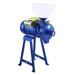 2200W Electric Mill Grinder Heavy Duty Commercial Electric Feed Mill Dry Grinder Cereals Corn Grain Coffee Wheat Feed Machine with Funnel