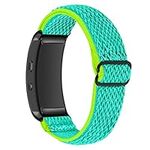 Compatible Wiith Samsung Gear Fit 2 Pro Bands, MVRYCE Slim Woven Watch Band Sport Adjustable Elastic Bracelet Wrist Strap Accessory for Samsung Gear Fit 2/Fit 2 Pro R360/R365 (G05)