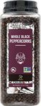 Soeos Whole Black Peppercorns, 18oz (510g), Non-GMO Verified, Black Pepper, Kosher, Grade AAA, Black Peppercorns for Grinder Refill, Peppercorns Bulk, Peppercorns Whole, Pepper Corns for Grinder