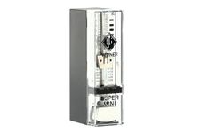 Wittner Metronome Taktell Super-Mini Series 880 - Plastic casing - Without bell - Black - Mechanical winding - No batteries required - Made in Germany