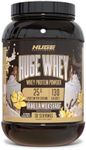 Huge Whey, Protein Powder for Muscle Gain, 25g Protein, 12g EAAs, Supports Muscle Growth, Performance & Recovery (Vanilla Milkshake, 30 Servings)