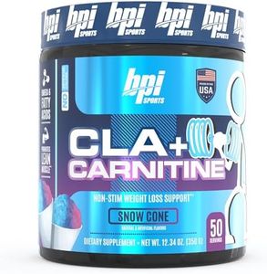 BPI Health CLA + Carnitine, 50 Servings, Snow Cone, 0.32 Kilograms