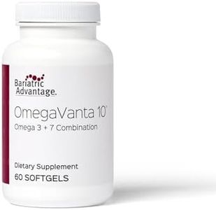 Bariatric Advantage OmegaVanta 10 - Omega Fish Oil - Enriched EPA & DHA - Enteric Softgel Design - Supports Heart Health* - Natural Lemon Flavor - 60 Count