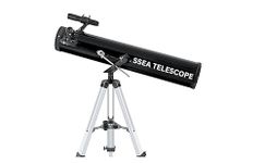 SSEA TELESCOPE 72X 225X 450X Malty Magnification Reflector Astronomical Telescope HD Optics Modal 114900 deep Sky/Astronomy/Stargazing/Gift/Study/Hobby