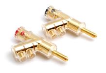 Fisual Deluxe Insulated Gold Plated Banana Plugs (4 Pack)