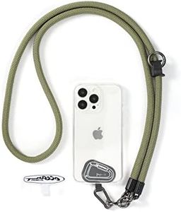 Project-cb Cell Phone Lanyard ×1,Phone Lanyard Patch ×2,Phone Strap,Universal Lanyard for Phone,Crossbody,Neck Phone Lanyard(Green)