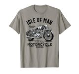 Isle of Man TT Races Vintage Motorcycle Retro Design T-Shirt