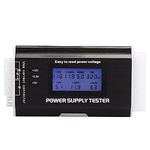 Computer PC Power Supply Tester,20/24 4/6/8 PIN LCD Display Power Supply Tester for ATX, BTX, ITX, TFX,SATA,Black