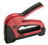 Gardner Bender MSG-501 Heavy-Duty Cable Boss Staple Gun, Professional Grade, Secures (NM) Coax, & Low-Volt Cable, Red