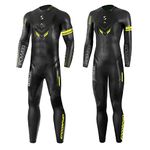 Synergy Triathlon Thermal Wetsuit 5/3mm - Endorphin Full Sleeve Smoothskin Neoprene for Open Water Swimming (Men's, S1)