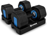 Kayman 24kg Adjustable Dumbbell Set