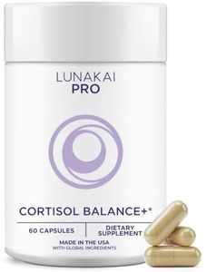 Lunakai USA Made Cortisol Supplements for Women, 60 Capsules