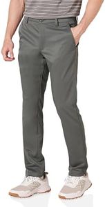 Amazon Essentials Pantalón de Golf Elástico de Ajuste Entallado Hombre, Gris, 32W / 30L