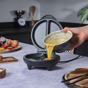 Salter Kuro Double Omelette Maker – Non-Stick, Deep Fill, PFAS Free, 750W