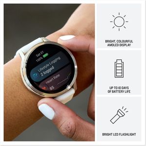 Garmin Venu 4 Smartwatch 41mm – Lunar Gold