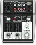 Behringer 302USB Premium 5-Input Mixer with XENYX Mic Preamp and USB/Audio Interface