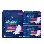 Stayfree Secure Night combo of 76 pads Sanitary Pad (Pack of 76)