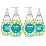 Method Botanical Gardens Hand Wash, with plant-based cleansing power, 354ml, 4 Pack