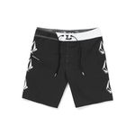 Volcom Men's Standard Mod Tech 19" Boardshort, New Black, 32