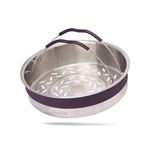 REISHUNGER stainless steel steamer insert for the digital rice cooker (1.5 l)