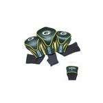 NFL Green Bay Packers 3 Pack Contour Head Covers