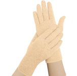 Doctor Developed Arthritis Gloves w/Doctor Handbook - (Nude, Full-finger, Medium)