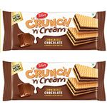Tiffany Crunch N Cream Wafer Sandwich Chocolate 135g (Pack of 2)