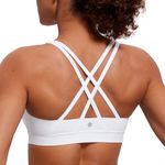 CRZ YOGA Women's Strappy Sports Bra