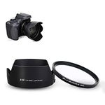Lens Hood and UV Filter Fits for Canon EF 50mm f/1.8 STM Lens Replaces Canon ES-68