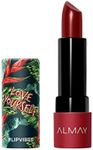 Almay Lip Vibes Lipstick with Vitamin E Oil & Shea Butter, Matte Cream Finish, Hypoallergenic, Love Yourself, 0.14 Oz