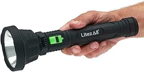 LitezAll 25201 Rechargeable Ultac Ultra Lite Soft Touch Flashlight