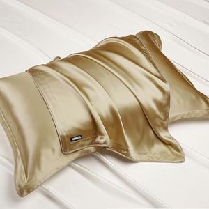 NEWMEIL Copper Pillowcase with 100% Copper Oxide Fiber, Prevents Crow's Feet, Forehead Wrinkles, Fine Lines & Hair Smoothing, Silk Like Soft Pillow Cover (18.5 in × 27.5 in) (1 pcs)