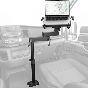 MELIPRON Van Laptop Mount Fit for Ford Transit 2014-2023 150 250 350 Cargo Van Laptop Holder Stand