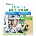 Mold Test Kit for Home - 6 Simple Detection Tests,Test HVAC System,Home Surfaces,&Indoor Air Quality Testing Kits,DIY black Mold Detector at Home,Includes Detailed Mold Identification Guide,air Tester