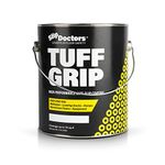 Tuff Grip Clear Non-Skid Paint for Ramps, Floors, Decks & Stairs – Transparent Anti-Slip Coating with High Traction Texture (One Pack)