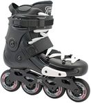 FR Skates FRX Black 80 2022 - Inline Skates for Freeride, Slalom. Popular French Brand (EU43 / US M 10 / 275mm)