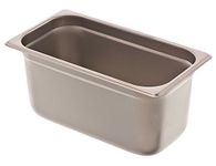 Browne Foodservice (22136) 6-Inch Third-Size Anti-Jam Steam Table Pan, Silver